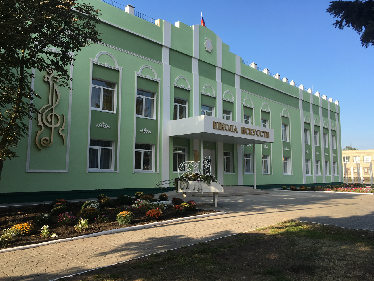 Открытие обновленной детской школы искусств в Усмани Открытие обновленной детской школы искусств в Усмани