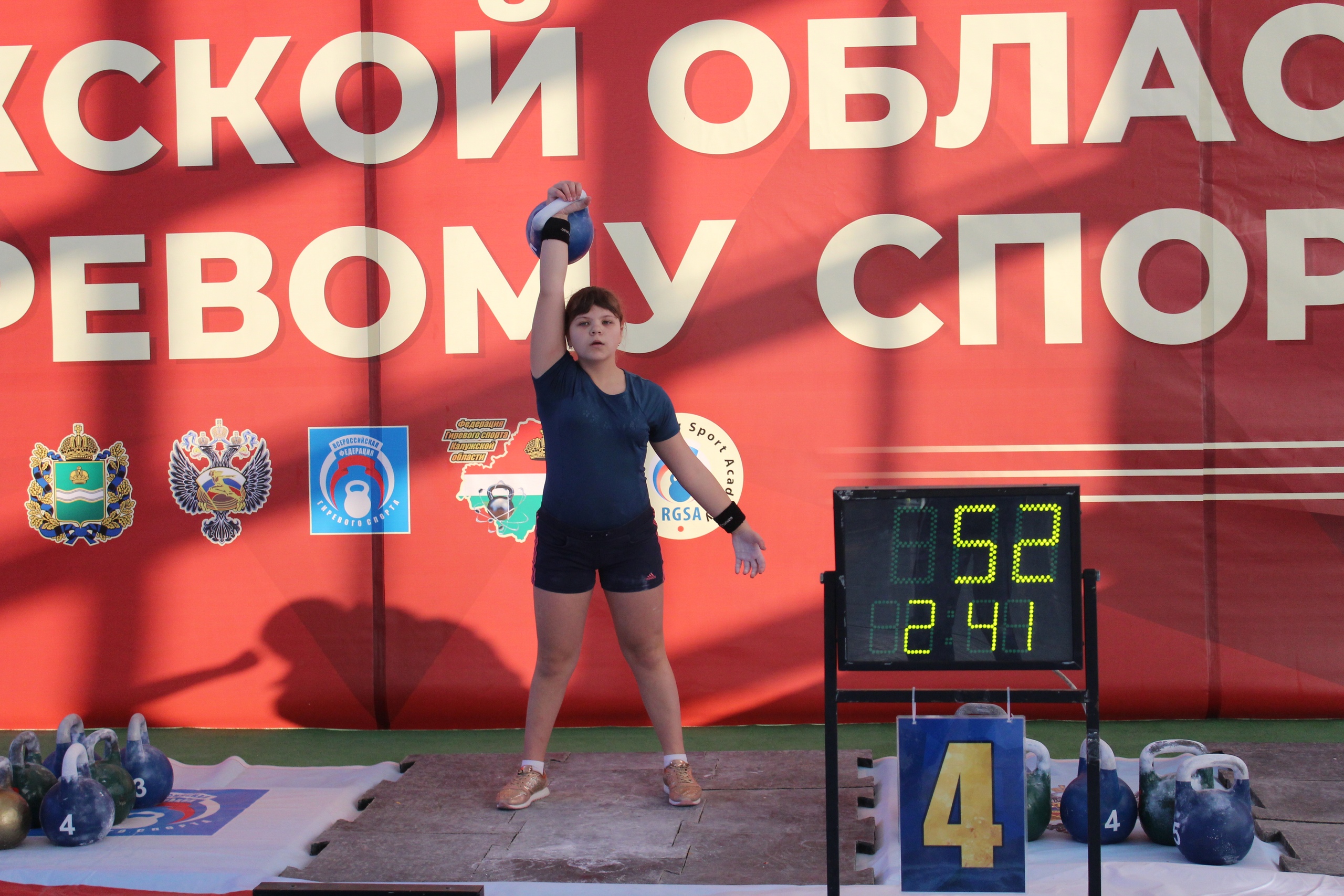 Открытый чемпионат городского округа Воронежа по гиревому спорту