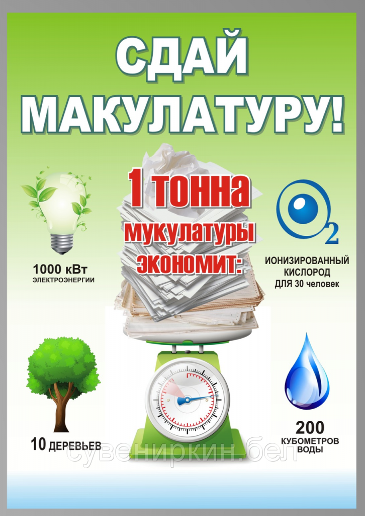 «Сдай бумагу- сохрани дерево»